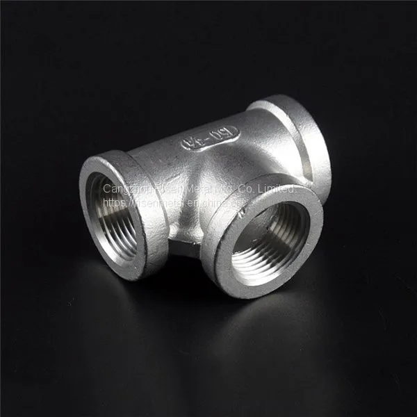 SP114 Класс 150 литой резьбовой тройник NPT