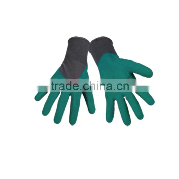 Latex Palm Coated Gloves Nylon Gloves LG053 photo-3