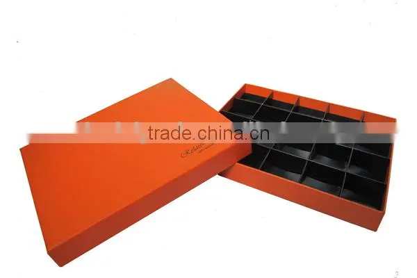 Printed Custom Design Elegant Paper Chocolate Packaging Box photo-2