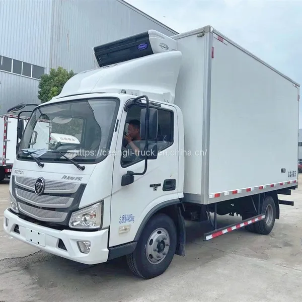 Foton AUMARK 4x2 Ice Cream Box Refrigerator Truck photo-2