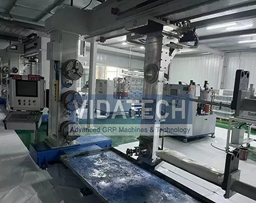 Composite Hydrogen Cylinder Manufacturing Filament Winding Machine photo-4