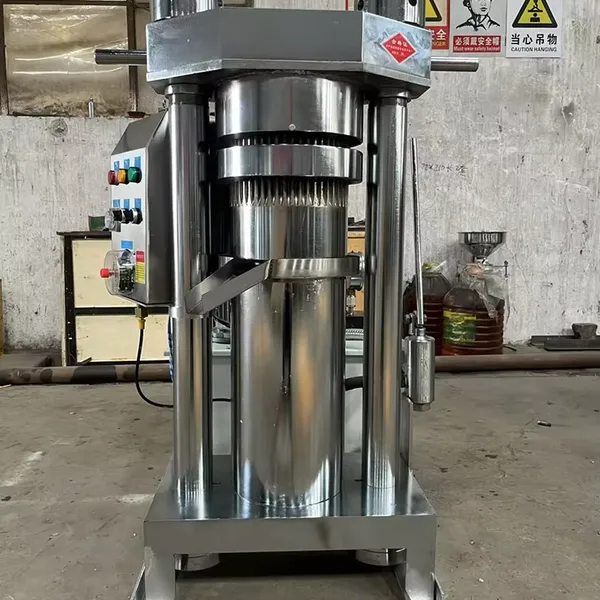 Hydraulic Nuts Oil Press Machine/Automatic Coconut Olive Palm Oil Pressers/ Peanut Walnut Oil Press Machine photo-6