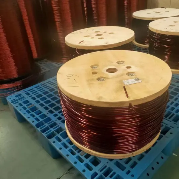 Enameled Aluminium Magnetic Copper Wire for Power Distribution NEMA photo-5