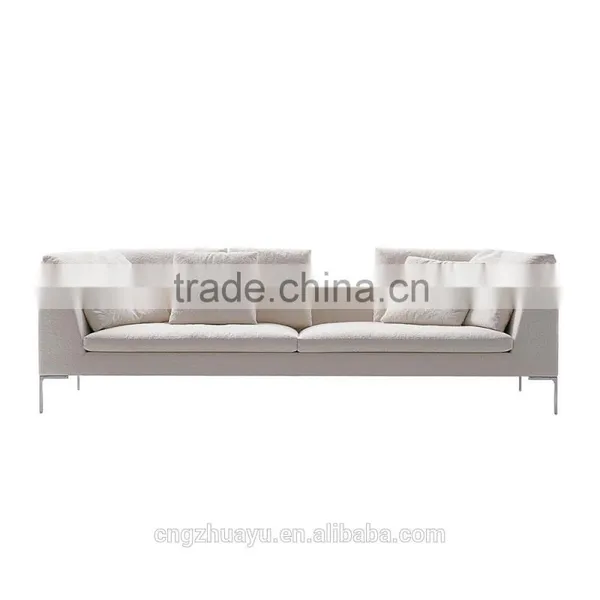 Charles Large Fabric Sofa 2 Seater