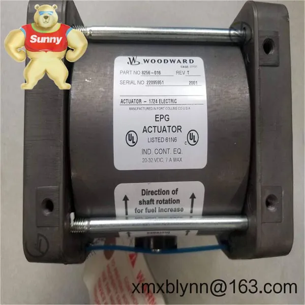 Woodward 8256-016: Reliable Speed Control for Industrial Turbines & Generators photo-4