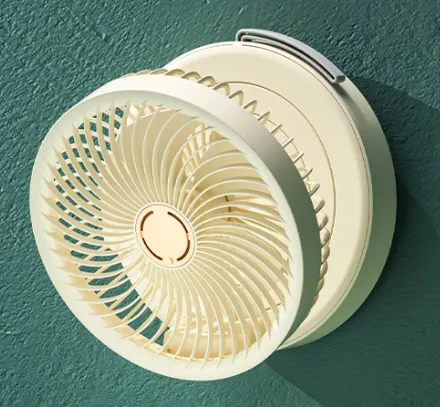 Circular Fan Desktop Folding Fan（Wechat:13510231336）