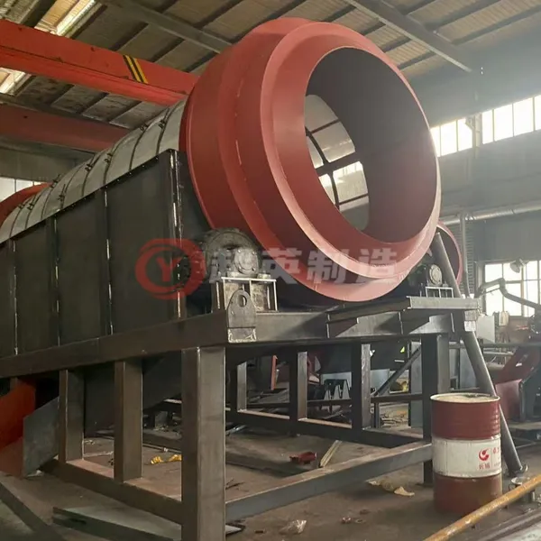 Stone Grading and Impurity Removal Equipment, Crushed Stone Shaftless Drum Screen, Stone Powder Screening Machine, Chaoying Manufacturing photo-2