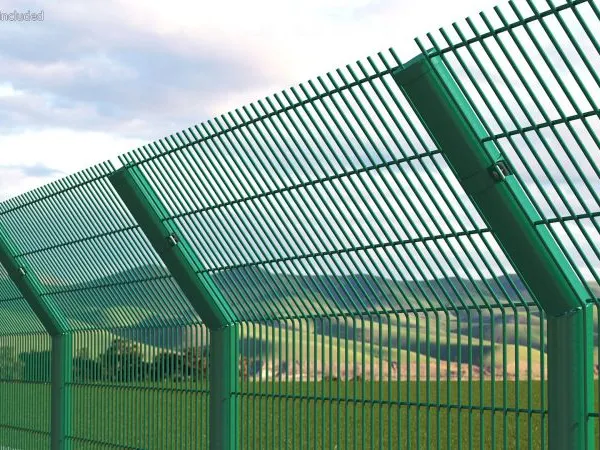 Hot Dip Galvanized Wall Cladding 4 ft 2x4mm Black Welded Wire Fencing photo-6