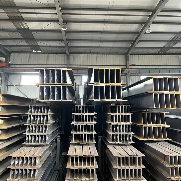 High Frequency Welded Custom Thickness H Section I Beam Q235 SS300 Carbon Steel Construction H and I Beam Steel photo-2