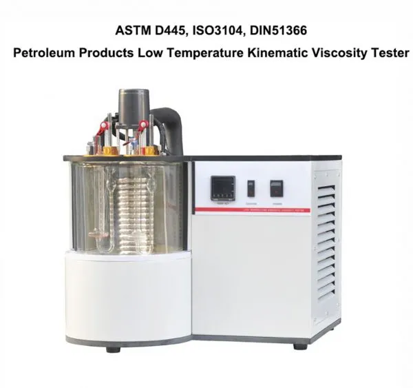 ASTM D445 Low Temperature Petroleum Products Kinematic Viscosity Tester Viscosity Meter Viscometer photo-2