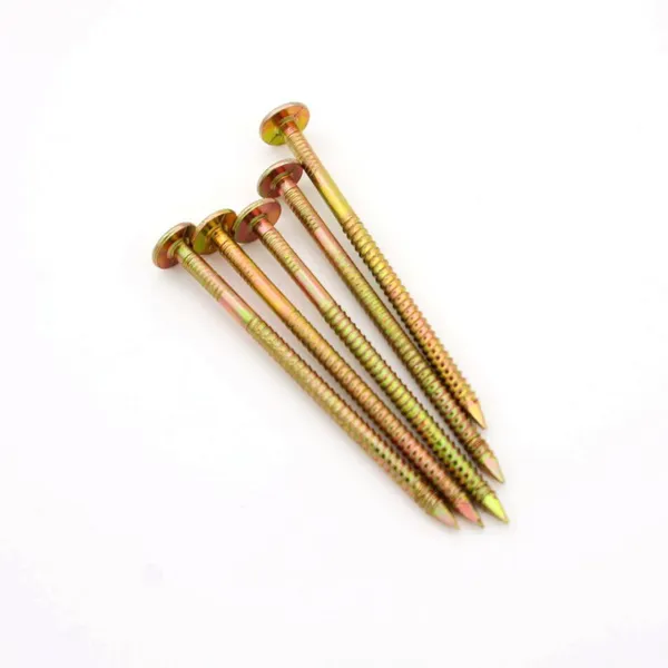 Roofing Safetop Nails With Rubber Gasket - Ideal for Tropical Climate Construction