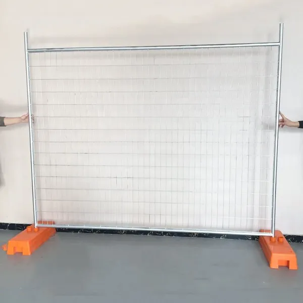 Environmentally Friendly and Easy-to-assemble Canadian Movable Galvanized Temporary Fencing Panels/welded Wire Temporary Fencing photo-5