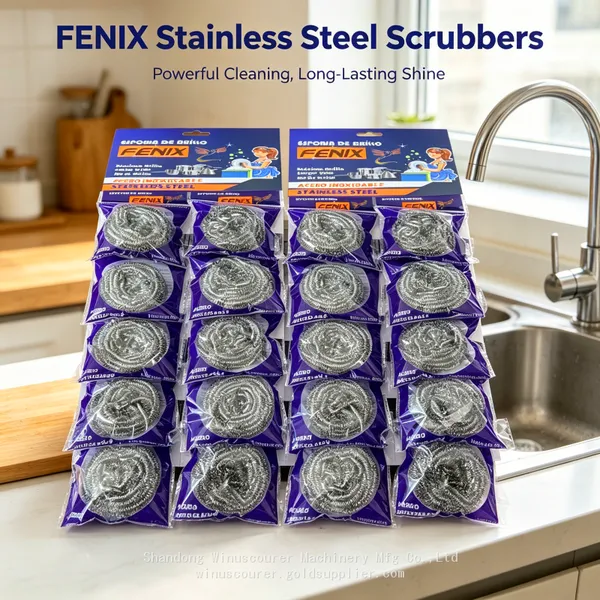 Wholesale 12pack Stainless Steel Wire Scourer Balls Heavy Duty Kitchen Pot Cleaner photo-2
