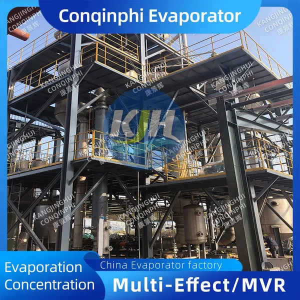Pharmaceutical Grade Three-effect Forced Circulation Evaporation Crystallizer For Chemical Industry photo-3