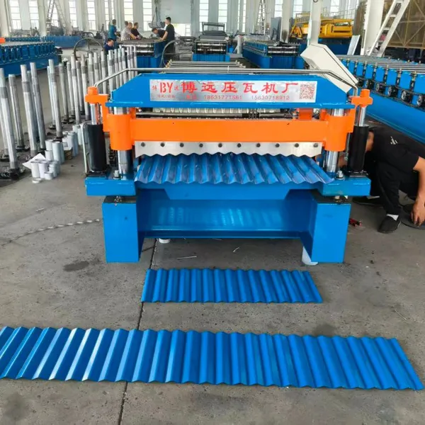 IBR Wave Roll Forming Machine Metal Roof Panel Manufacturing Machine