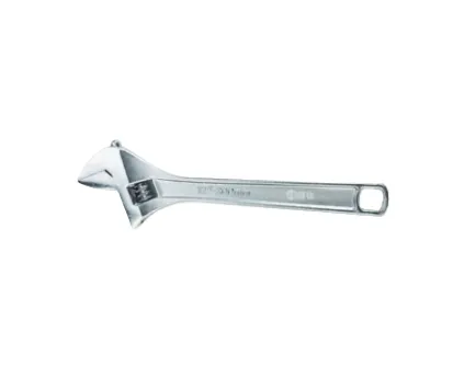 Extra Wide Opening Chrome Adjustable Wrench 8
