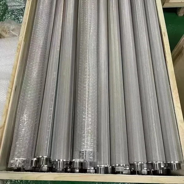 Multi-Layer Sintered Stainless Steel Filter Element, 100 Micron, 3.0 MPa, 60mm Inner Diameter photo-2