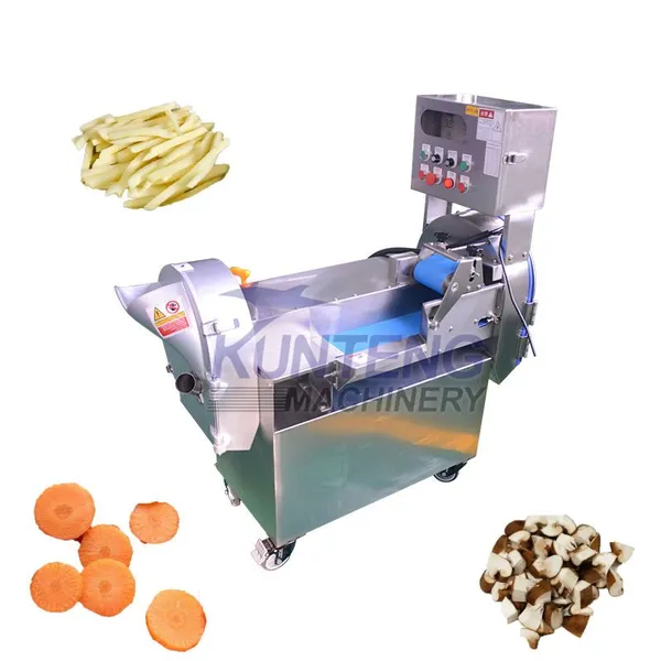 Commercial Potato Slicer for Chips French Crinkle Cut Fries Cutter Baby Carrot Cutting Cabbage Pepper Chopping Machine EPC