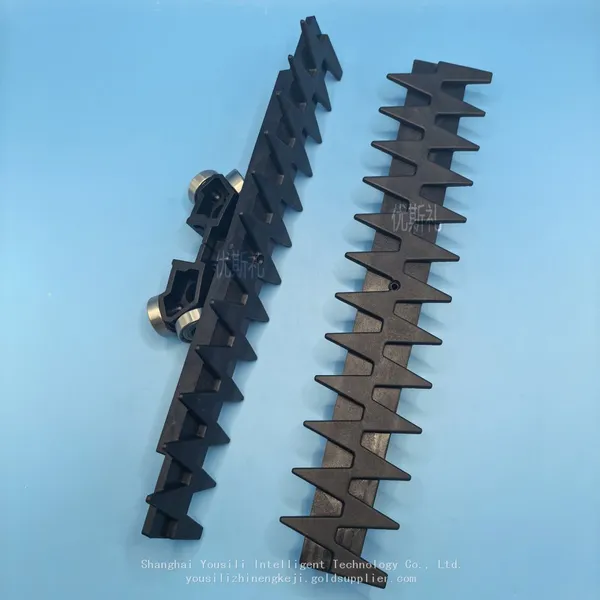 1873 High-Speed Screw Machine Special Chain，Sawtooth Four-Leg Bearing Spiral Machine Chain Plate，Turning Steel Base Chain Plate photo-3