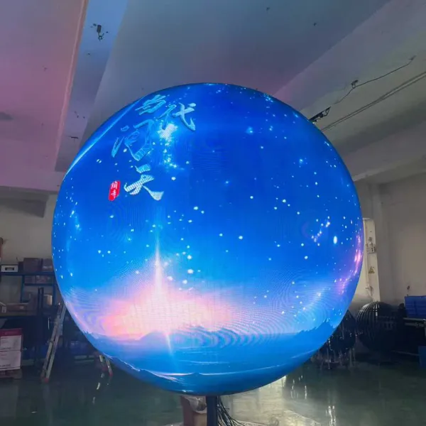 Customized Earth LED Display Screen P2.5, Customized Special-shaped Sphere-shaped LED Display Factory