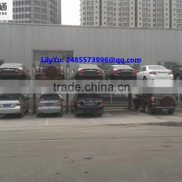 Two Post Hydraulic Home-uesd Simple Lifting Car Parking Equipment photo-5