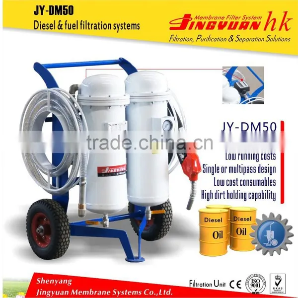 Low Consumption High Precision Simple Industrial Oil Treatment Machines for Engineering Machinery With Membrane Filtration photo-3