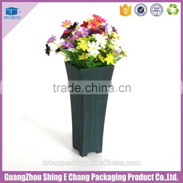 Color Customized Cardboard Printing Household Flower Vase photo-3