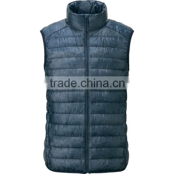 Winter 100% Polyester Men Cold Vest Custom