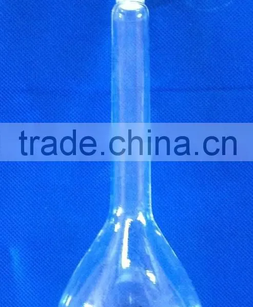 1621 Volumetric Flask Graduated One Mark ,with Plastic or Grounded Glass Stopper photo-2