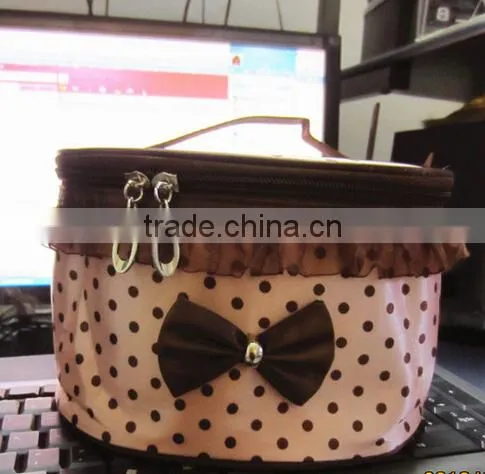 Colors Canvas Cosmetic Bag for Stock Storage Washing Toiletry Bag photo-2
