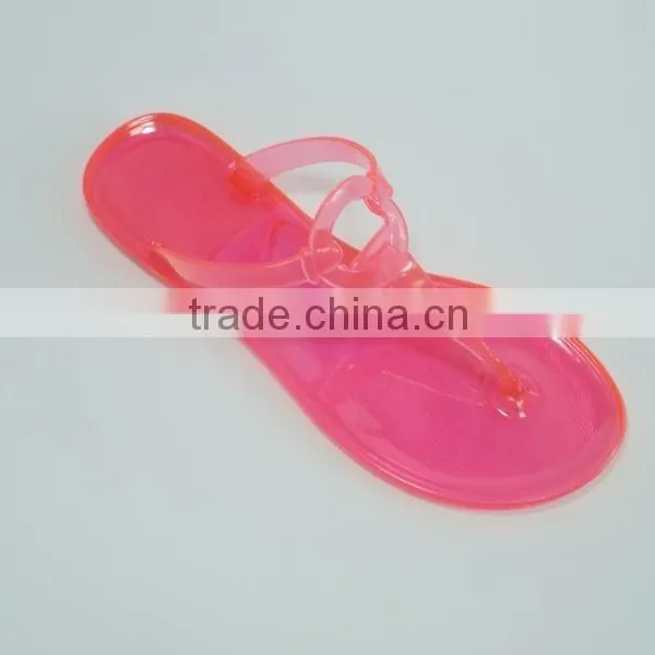 Best Sale Crystal Shoes Jelly Slipper 2015