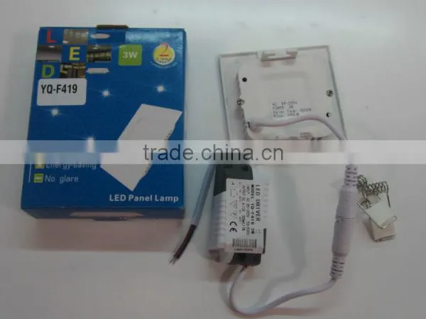 3W and Round Recessed LED Panel Light photo-4