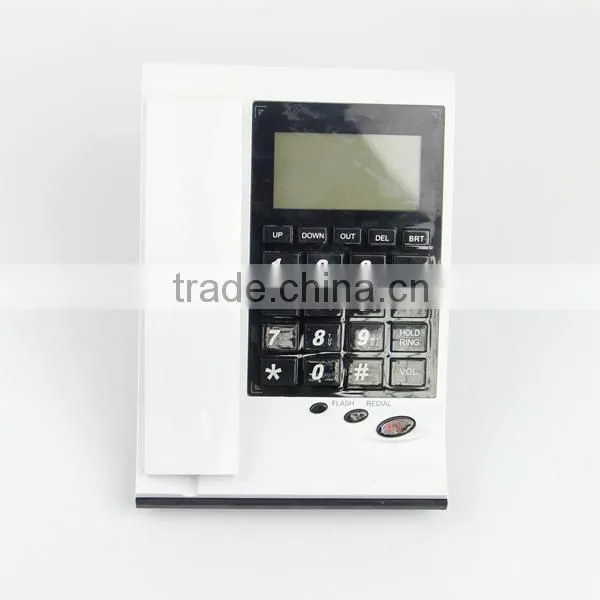 New Arrival Thin White Color Telephone Set With a Stand photo-2