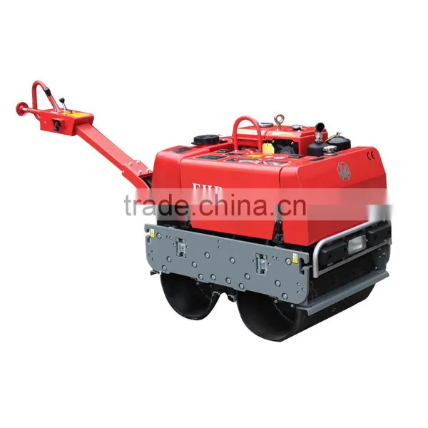 Hydraulic Walk Behind Double Drum Vibratory Road Roller photo-6