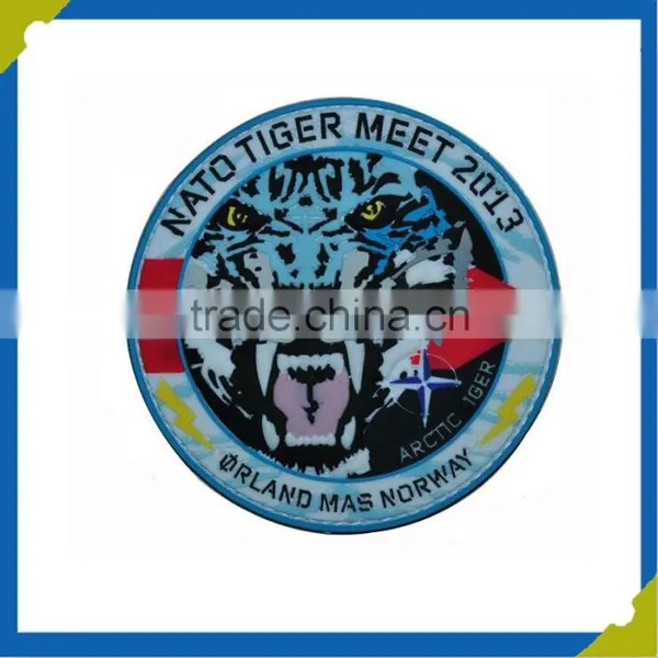 Customized Personalized Embossed PVC/Rubber Patches photo-2