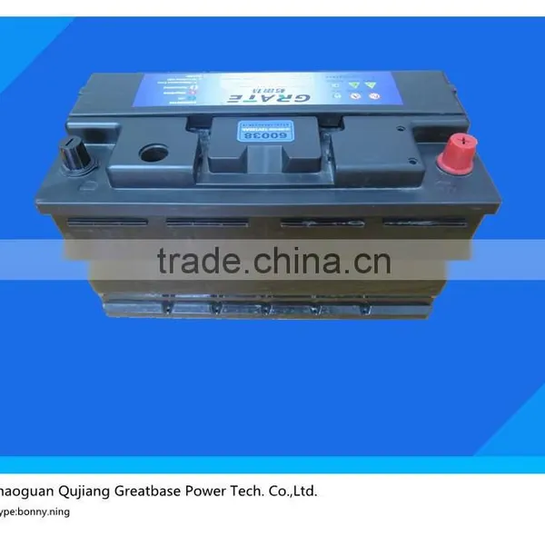 High Quality DIN Standard Maintenance Free Car Battery (N100) 60038-MF--100AH , 12V photo-6