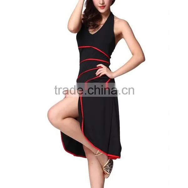 Latest Design Indian Umbrella Dresses Ballroom Dance Dress Patterns New Sexy Wrap Dresses Latin American Dancing Dresses photo-4