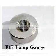 LED Light Testing E17 lamp gauge