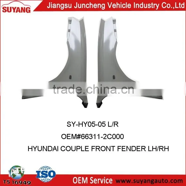 Steel Front Fender For Hyundai Chorus&Mighty Car Body Parts OEM#66311-2C000