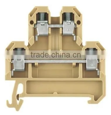UL approval WEIDMULLER Modular 2-tier terminals model DK 4/35
