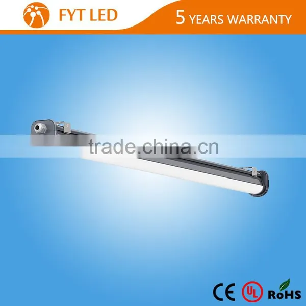 Cheap Waterproof Aluminum+PC 40w LED Linear Tri-Proof Light for Gas Station photo-2
