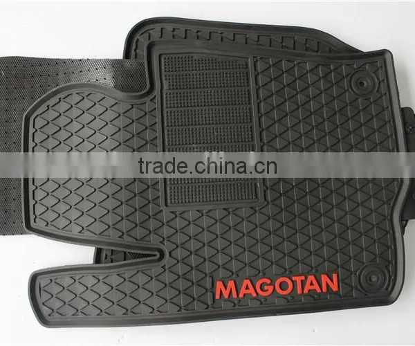 Non Slip Design Rubber Car Mats /Car Floor Mat For Volkswagen Magotan photo-2