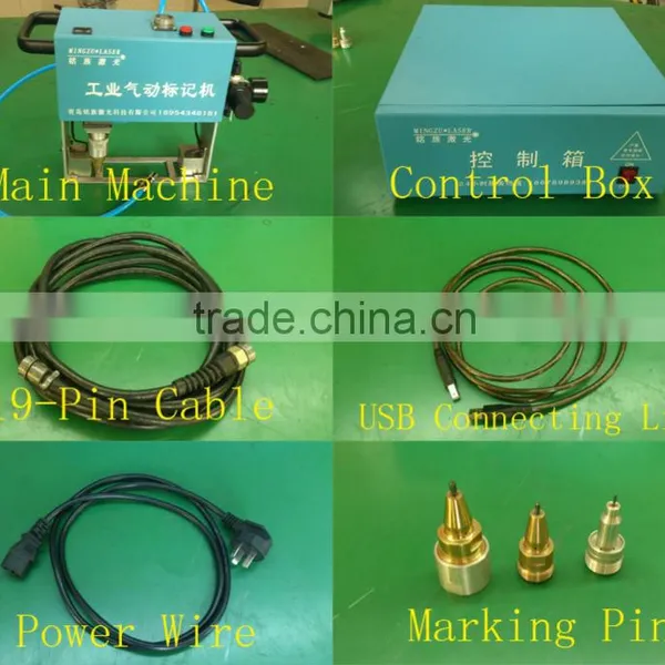 Agent Wanted for Vehicle Toyota Chassis Number Portable CNC Pneumatic Dot Pin Marking Machine For Sale