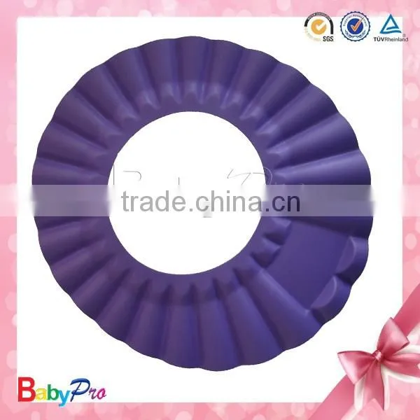 2015 New Product Zhejiang China Manufacturer Hair Products Infant Protective Hat Colorful Baby Shower Cap photo-2