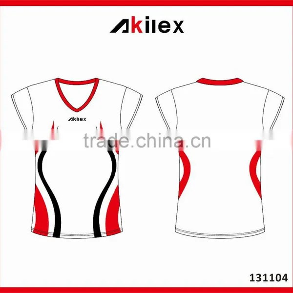 Wholesale High Quality Sublimation Badminton Jersey,High Quality Badminton Sport Wear photo-3