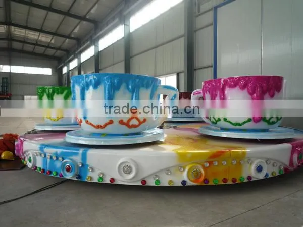 China Manufacturer High Quality Funny Amusement Park Rides, Rotating Coffee Cup Rides for Kids Quality Choice photo-3