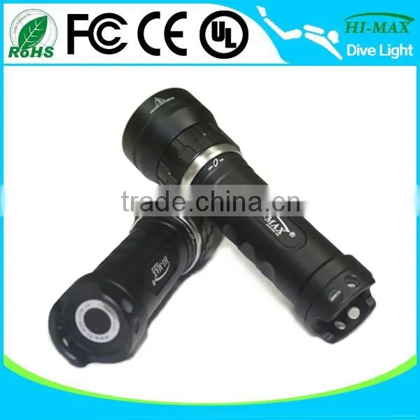 Rechargeable 120 Wide Angle Scuba Dive Underwater Video Torch Light photo-4