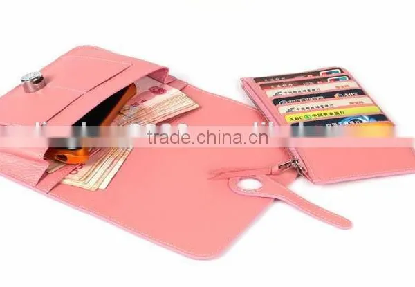 2016 Hot Sell Wallet Fashion Design With Coin Purse Multifunction Lady Thin Wallet photo-5
