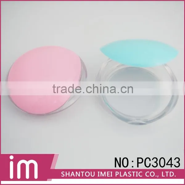 Transparent Cheap Empty Cosmetic Loose Powder Case photo-3