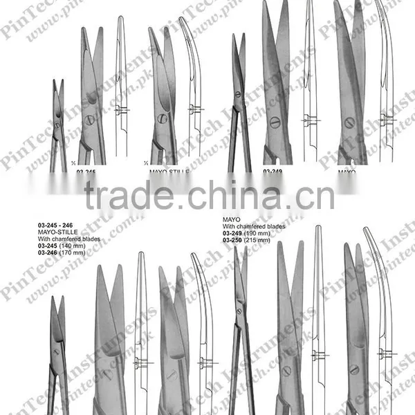 Surgical Operation Dissecting STILLE LEXER Mayo Scissors Instruments photo-2
